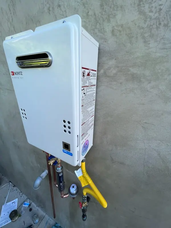 Tankless water heater installation for Old Colton homes